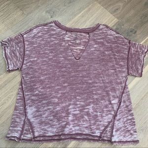 Free People V-Neck Tee